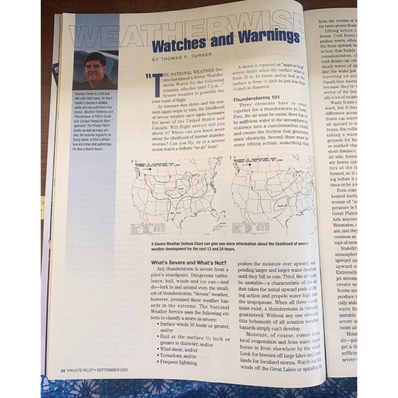 Private Pilot Aviation Magazine Sept  2001 Aerobatics GPS ZLin Cessna Plane - Picture 3 of 8